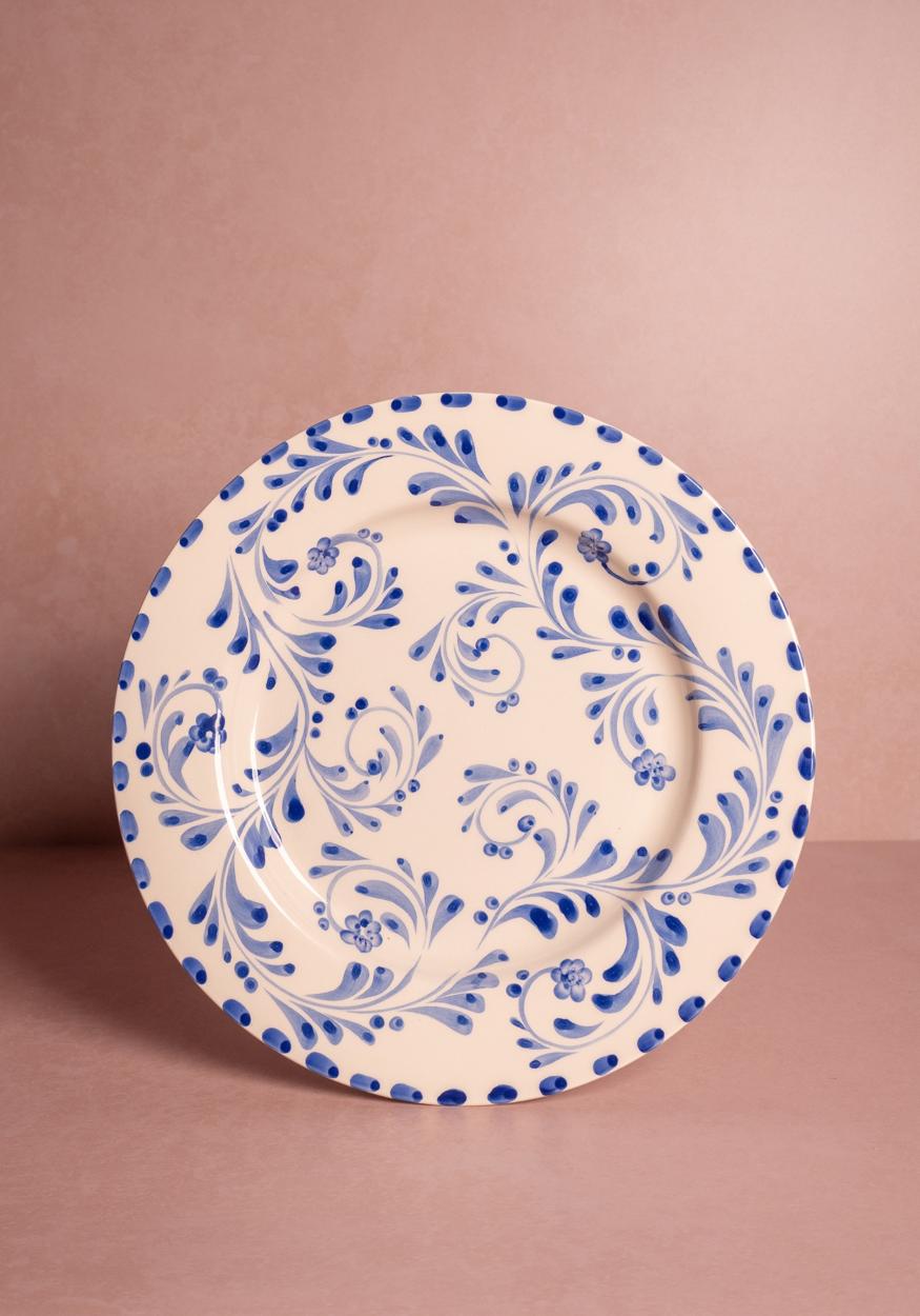 Dinner Plate Sophia Dinner Plate, Blue Set of 4