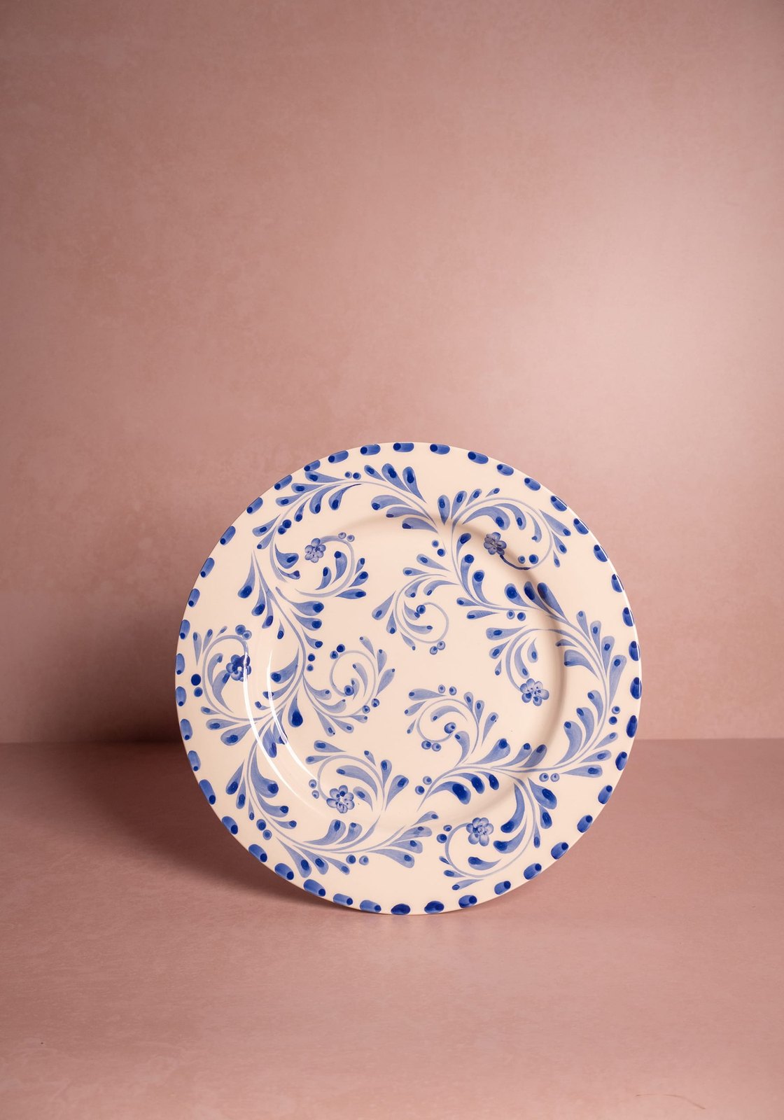 Sophia Dinner Plate, Blue