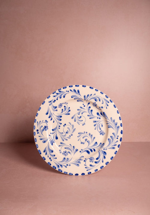 Sophia Dinner Plate, Blue