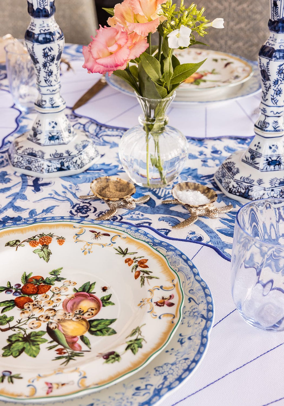 Duke of Gloucester Side/Pudding Plates - Set of 4 - Casa by Josephine Jenno