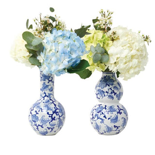 Dutch Delft Classic Vases - Set of 2 - Casa by Josephine Jenno