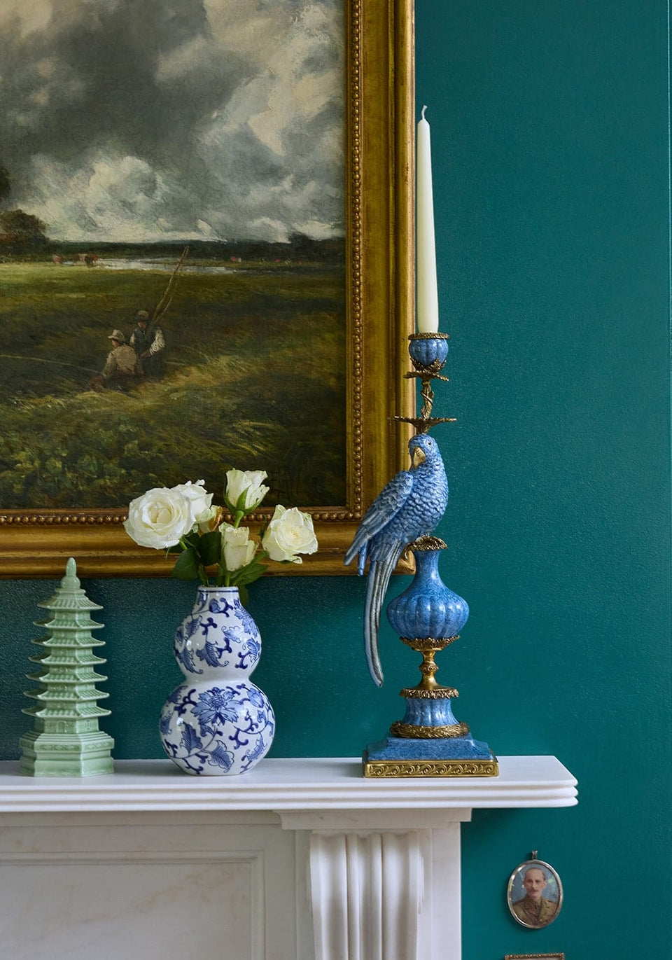 Dutch Delft Classic Vases - Set of 2 - Casa by Josephine Jenno