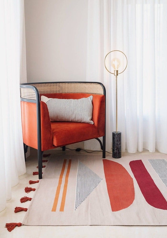 Egyptian Tales - Kilim Rug - Casa by Josephine Jenno