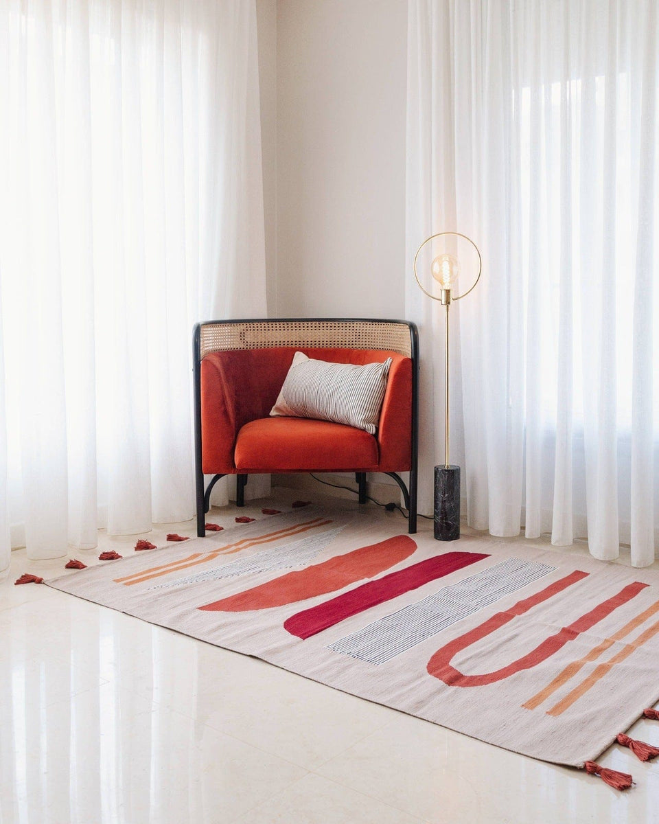 Egyptian Tales - Kilim Rug - Casa by Josephine Jenno