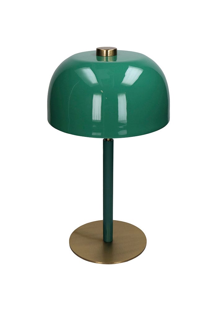 Emerald Glow Mid - Century Desk Lamp - Casa by Josephine Jenno