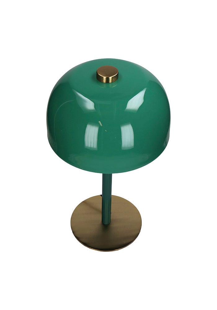 Emerald Glow Mid - Century Desk Lamp - Casa by Josephine Jenno