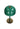 Emerald Glow Mid - Century Desk Lamp - Casa by Josephine Jenno