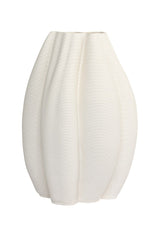 Emilie White Ceramic Vase - Casa by Josephine Jenno