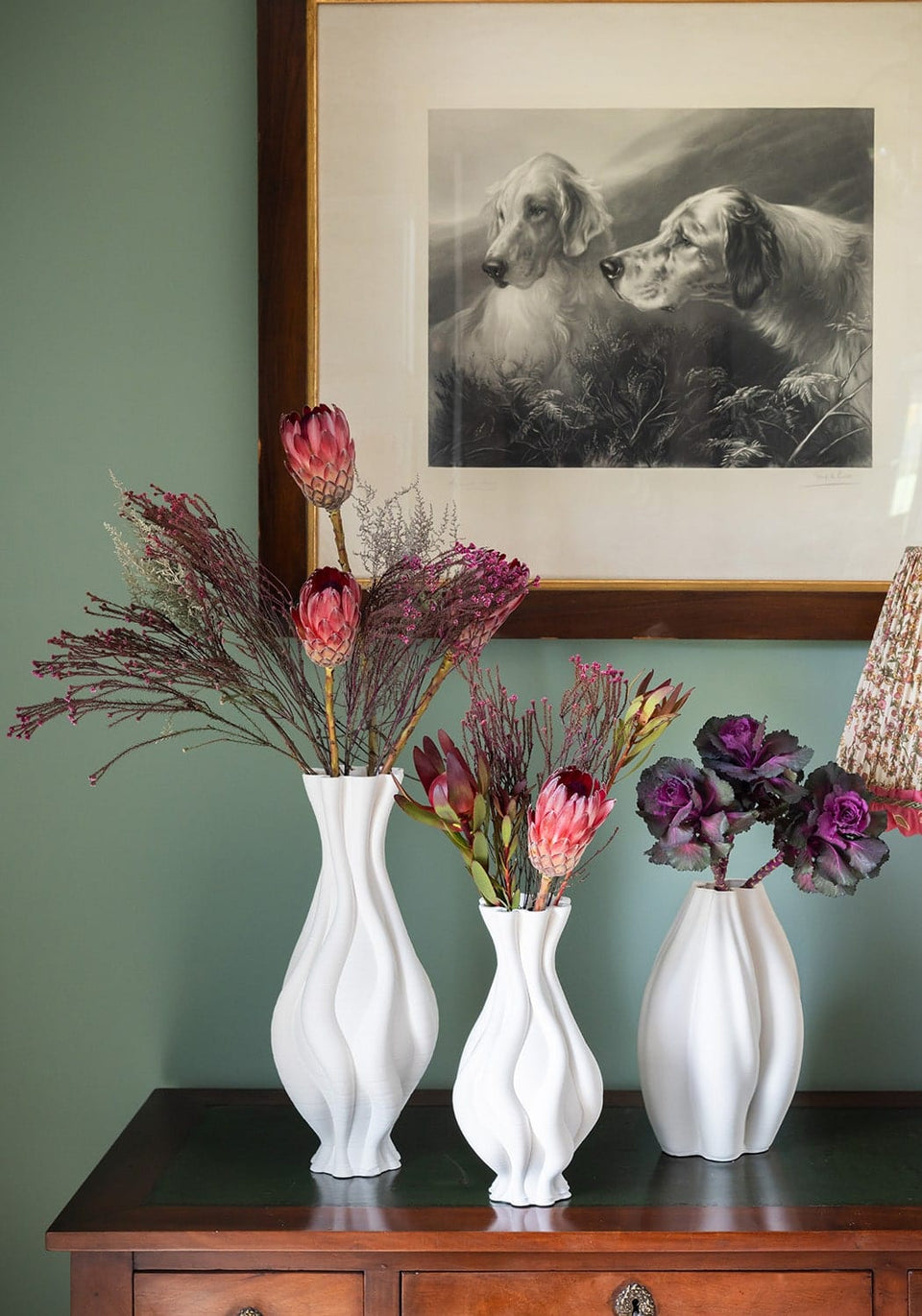 Emilie White Ceramic Vase - Casa by Josephine Jenno