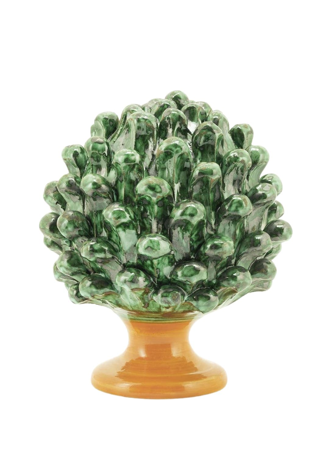 Evelyn Sage Ceramic Pine Cone - Casa by Josephine Jenno