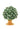 Evelyn Sage Ceramic Pine Cone - Casa by Josephine Jenno