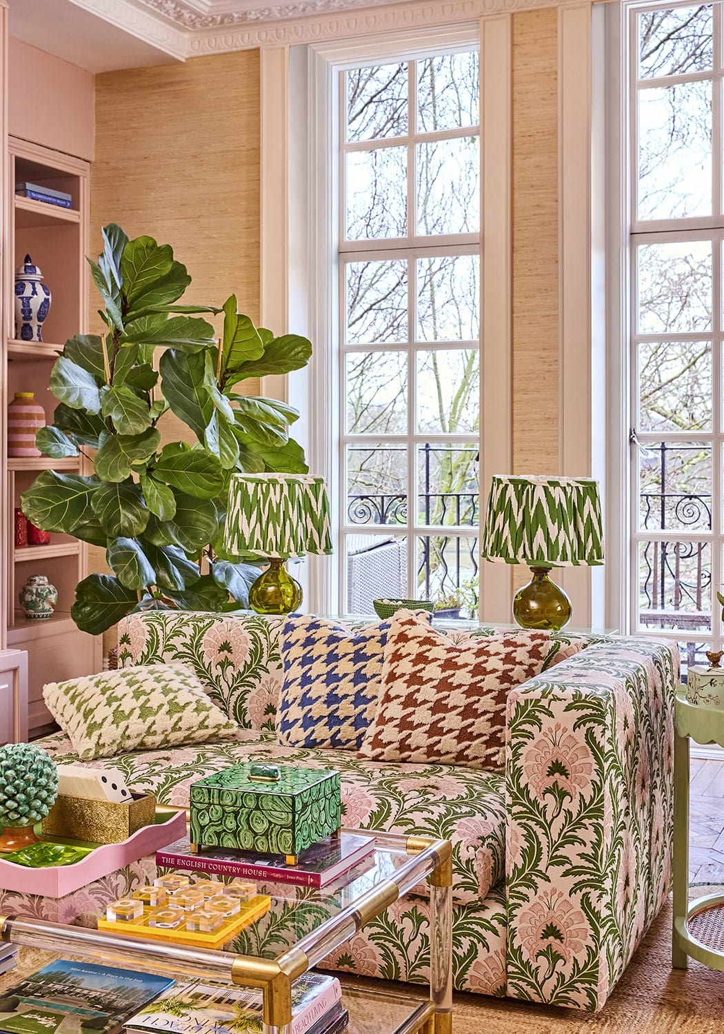 Evelyn Sage Ceramic Pine Cone - Casa by Josephine Jenno