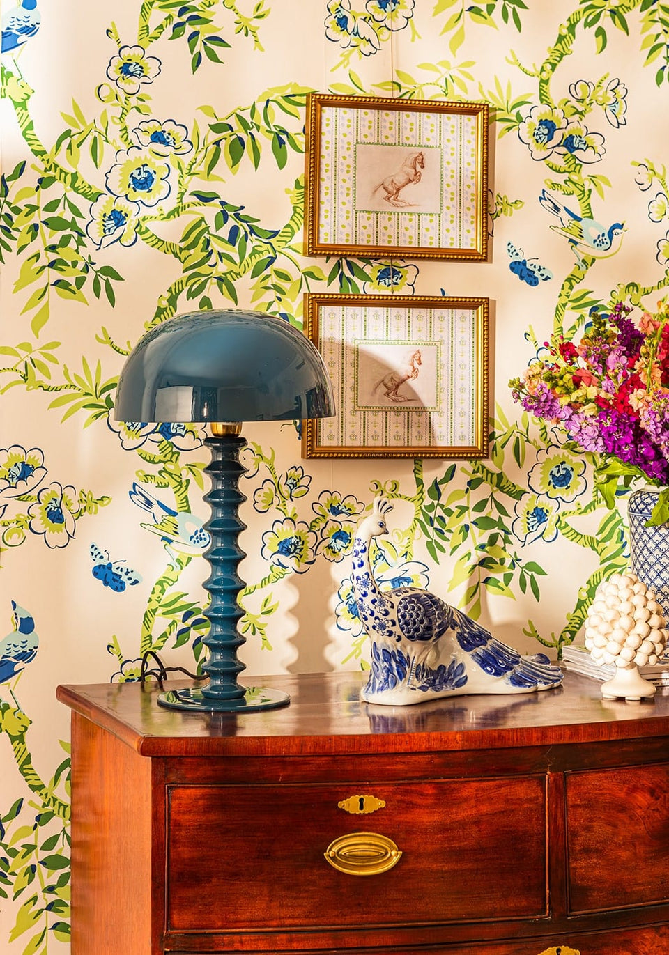 Evelyn White Ceramic Pine Cone - Casa by Josephine Jenno