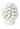 Evelyn White Ceramic Pine Cone - Casa by Josephine Jenno