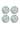 Famille Verte Dessert Plates - Set of 4 - Casa by Josephine Jenno