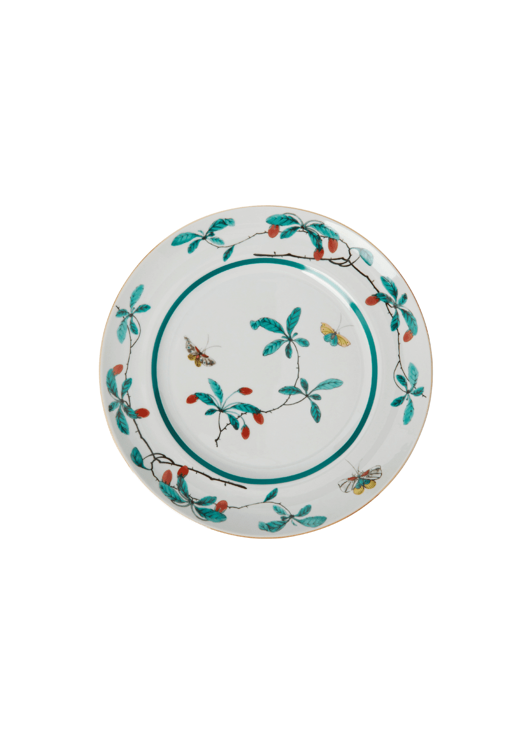 Famille Verte Dessert Plates - Set of 4 - Casa by Josephine Jenno