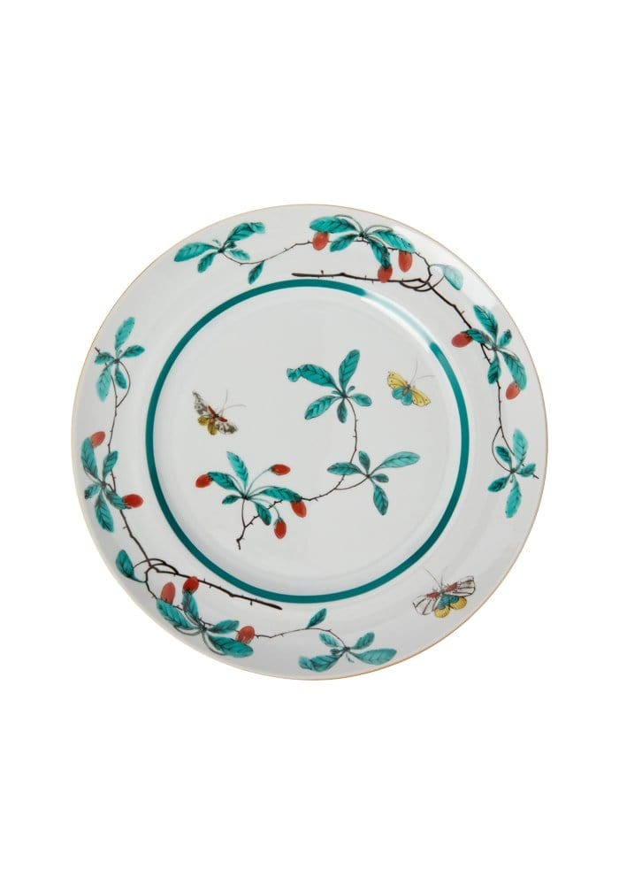 Famille Verte Dinner Plates Set 4
