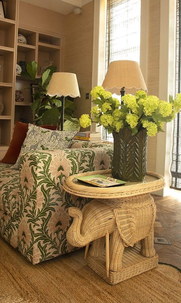 Flight of Fancy Painted Trinket Tray - Casa by Josephine Jenno