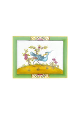 Flight of Fancy Painted Trinket Tray - Casa by Josephine Jenno