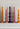 Florence Pillar Candle 32cm - Ochre Set of 2 - Casa by Josephine Jenno