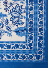 From Jaipur with Love Blue and White Tablecloth - Casa by Josephine Jenno