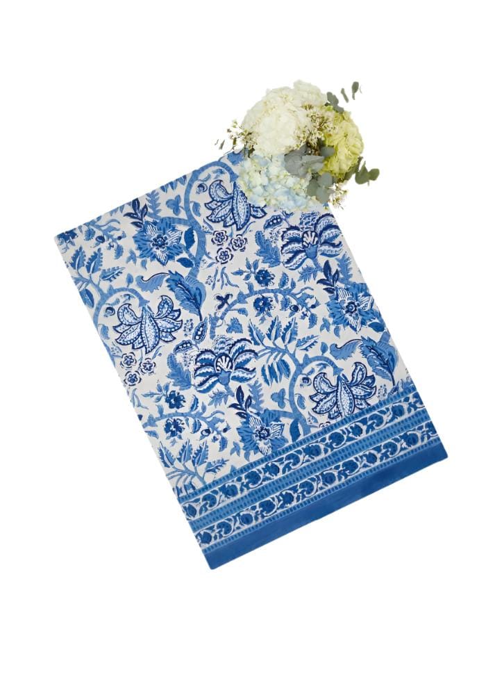 Jaipur Love Blue Tablecloth