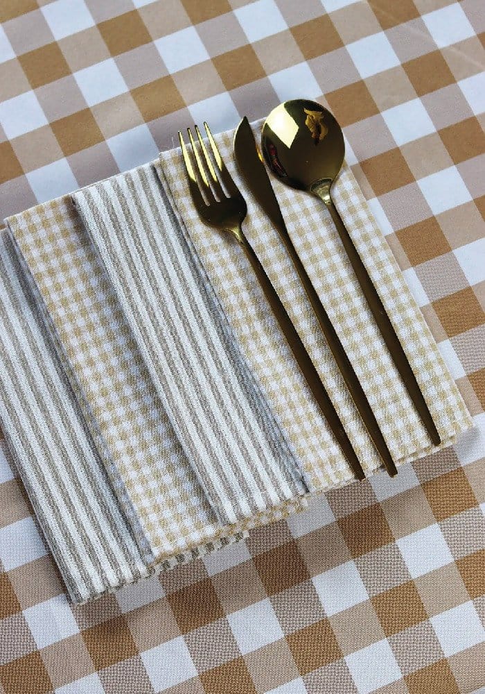 Gingham Check Napkin - Set of 4 - Casa by Josephine Jenno