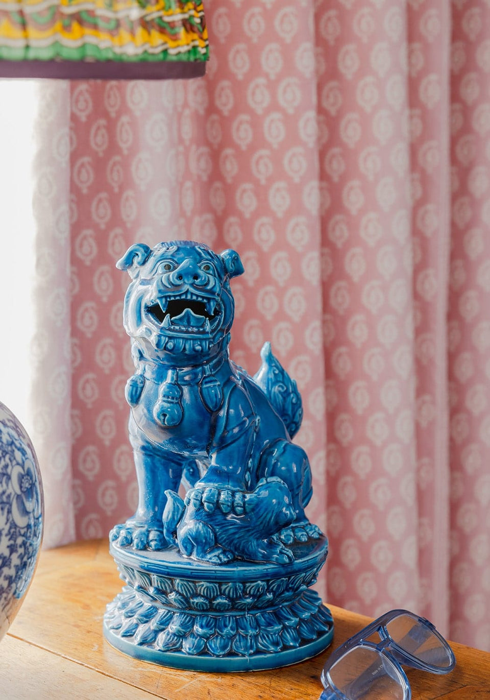 Giselle Azure Guardian Foo Dogs - Casa by Josephine Jenno
