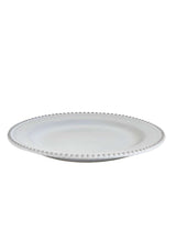 Glacier Bobble Dinner Plates White - Set of 4 - Casa by Josephine Jenno