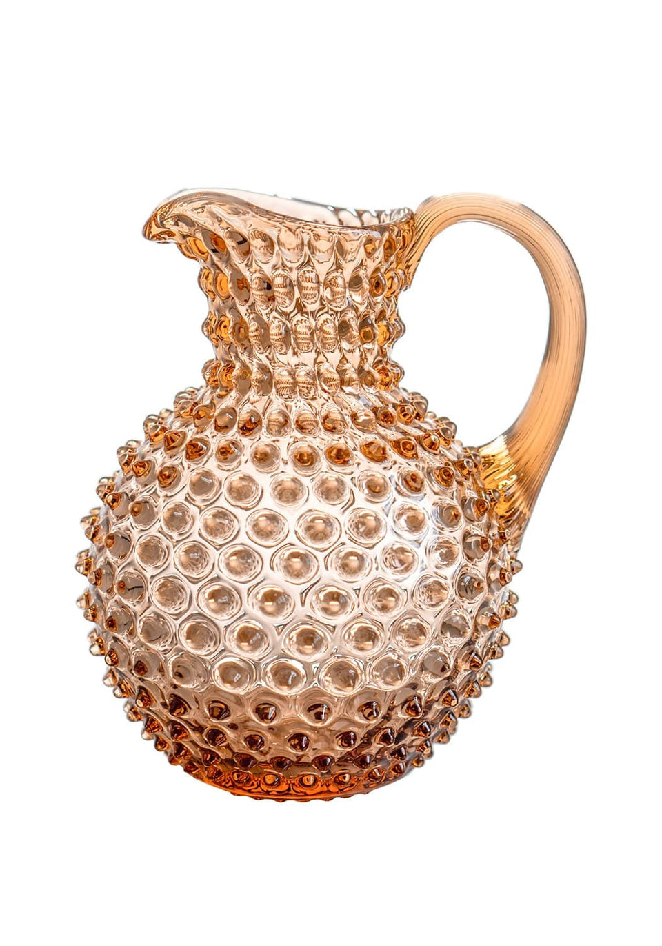 Bronze Dew Drop Jug with 4 Tumblers