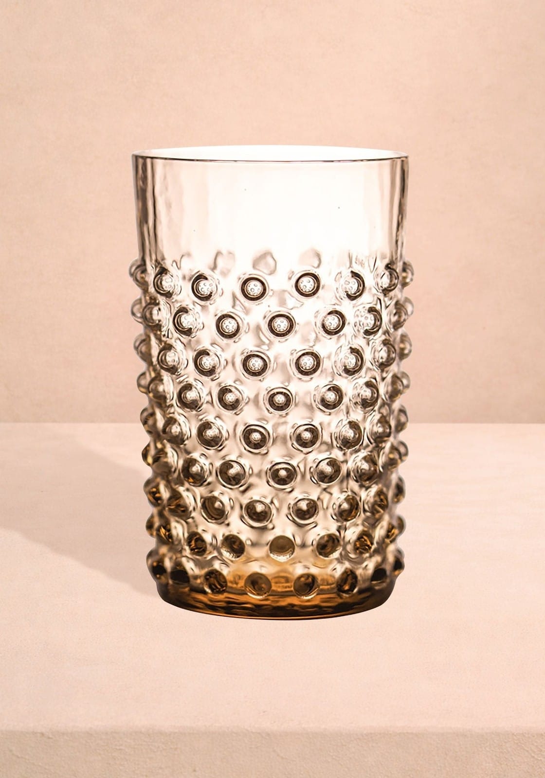 Glasses Bronze Dew Drop Tumblers - Set Of 4