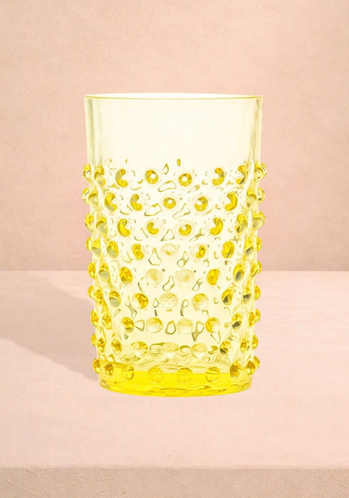 Citrine Dew Drop Tumblers - Set Of 4