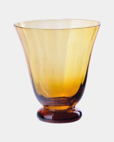 Classic Amber Glass - Set of 6