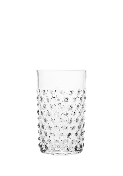 Clear Dew Drop Tumblers - Set Of 4