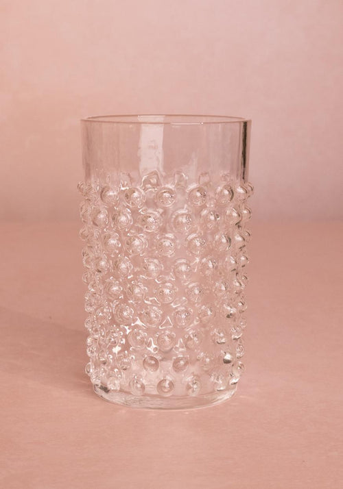 Clear Dew Drop Tumblers - Set Of 4