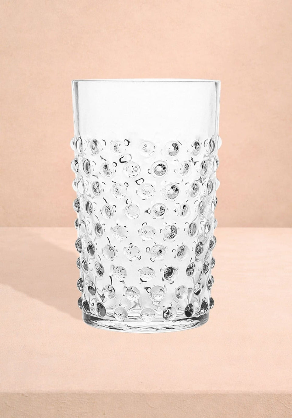 Glasses Clear Dew Drop Tumblers - Set Of 4