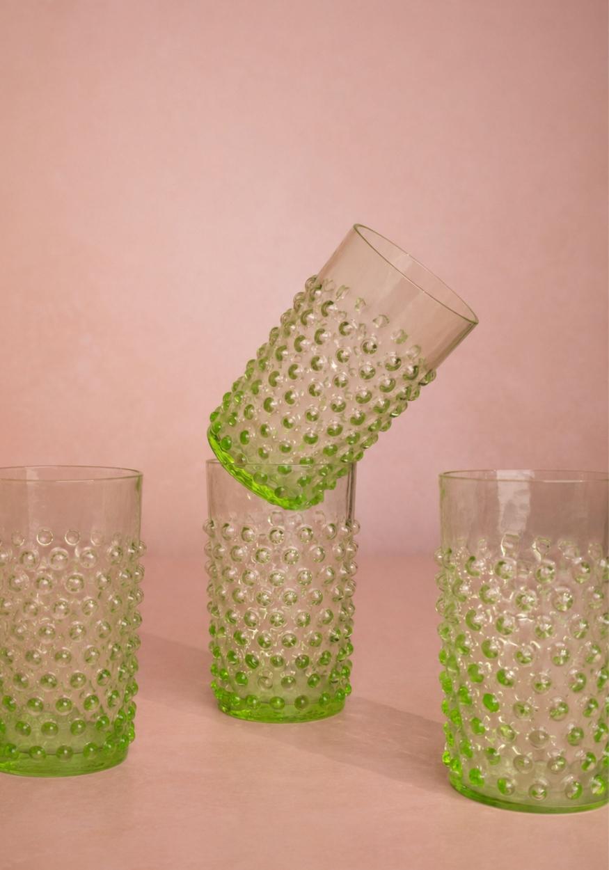 Clover Dew Drop Tumblers - Set Of 4