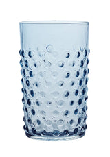 Cornflower Blue Dew Drop Tumblers- Set of 4