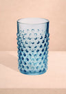 Cornflower Blue Dew Drop Tumblers- Set of 4