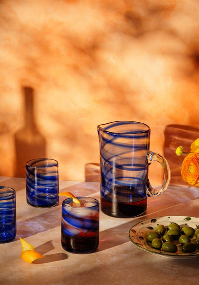 Daphne Tumbler, Blue