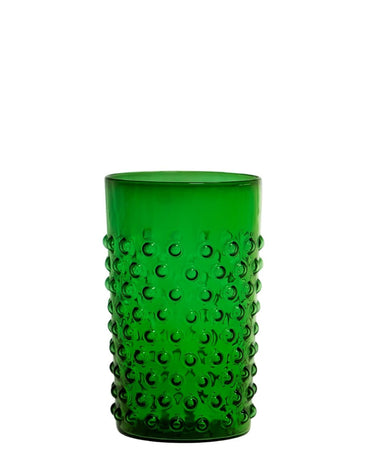 Dark Green Dew Drop Tumblers - Set Of 4