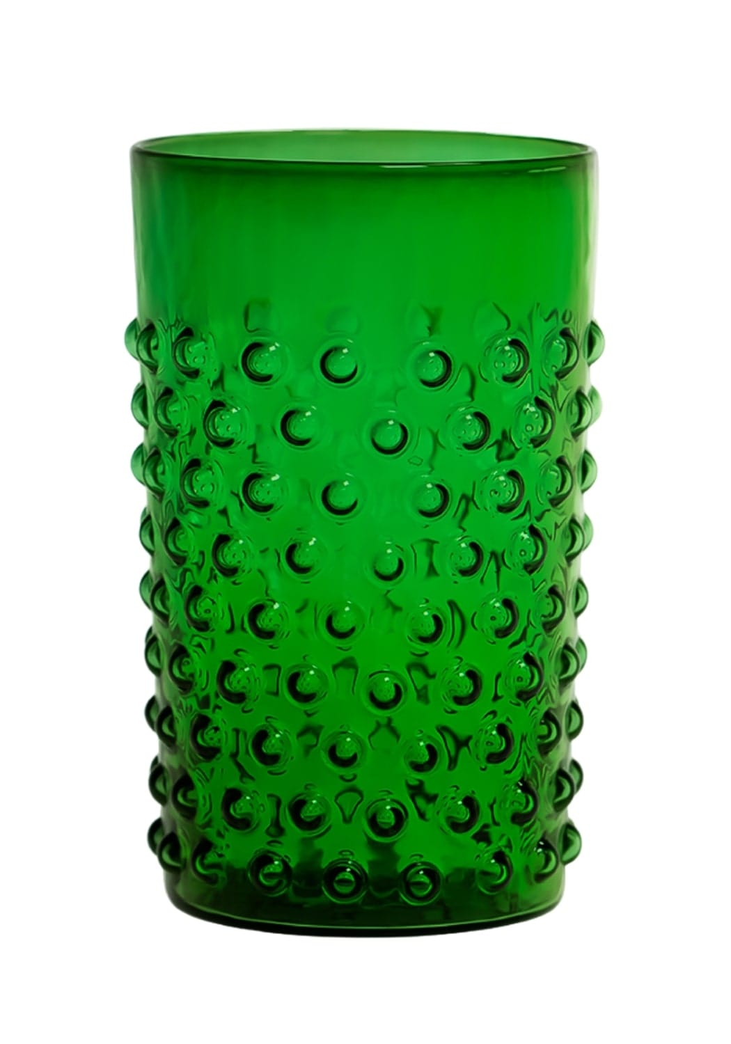 Dark Green Dew Drop Tumblers - Set Of 4