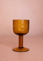 Eleanor Wine Glass, Mustard - Set of 8