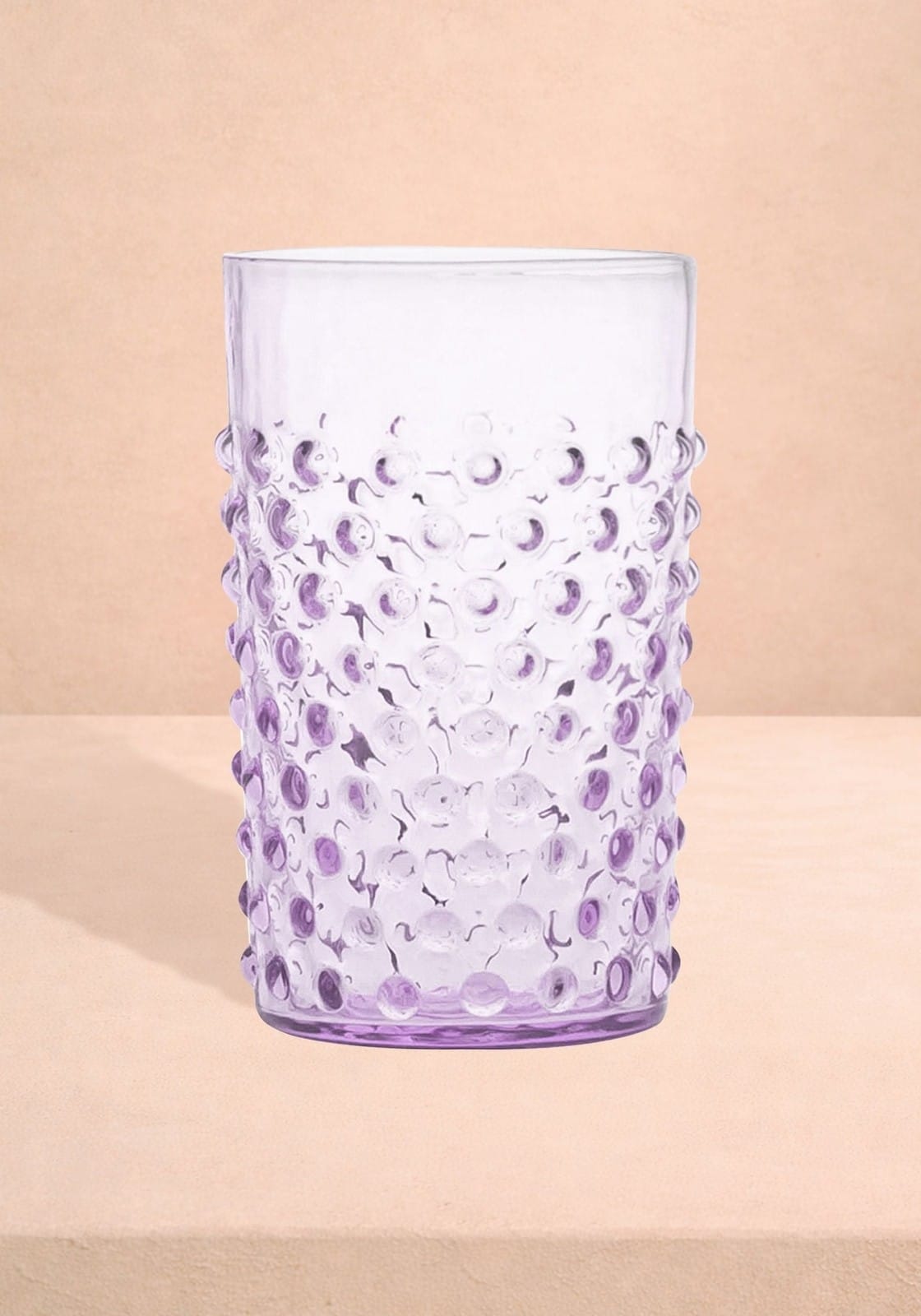 Glasses Lilac Dew Drop Tumblers - Set Of 4