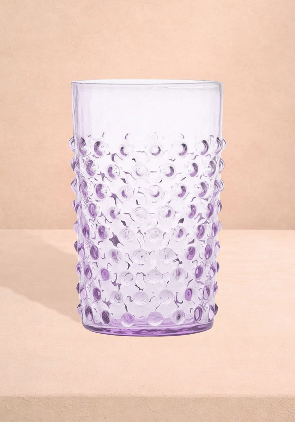 Glasses Lilac Dew Drop Tumblers - Set Of 4