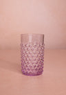 Lilac Hobnail Tumblers - Set of 4