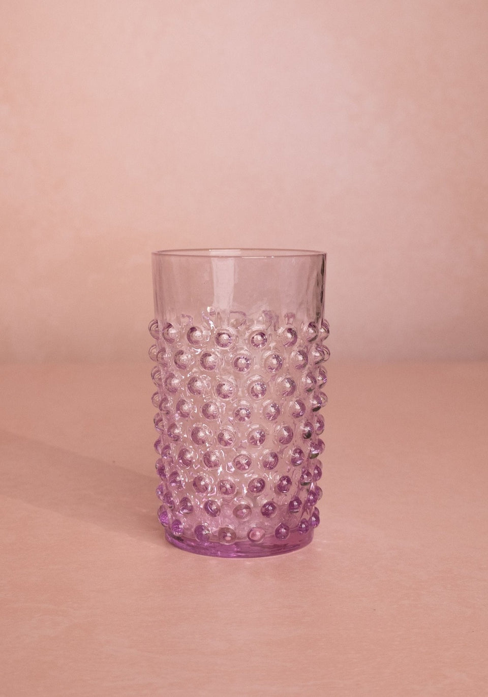 Lilac Hobnail Tumblers - Set of 4