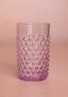Lilac Hobnail Tumblers - Set of 4