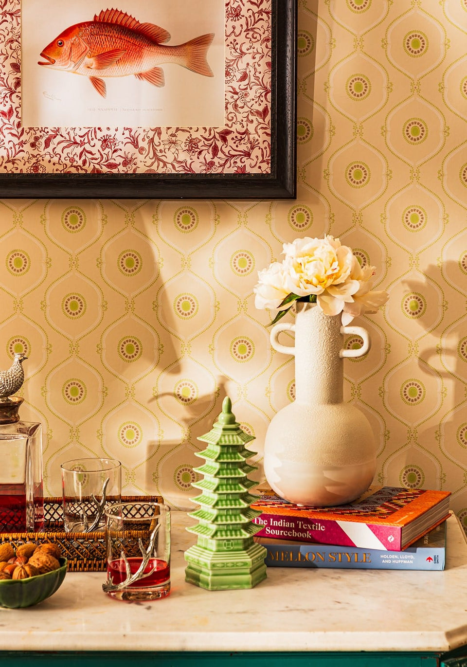 Lola's Pewter Stag Embrace Whiskey Glass