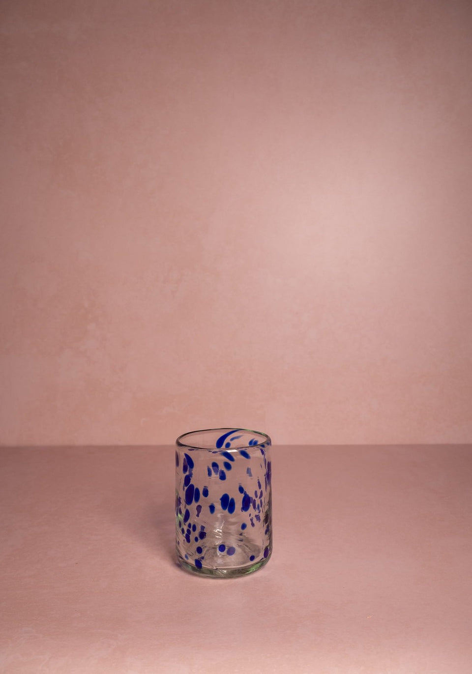 Louisa Confetti Tumbler, Blue